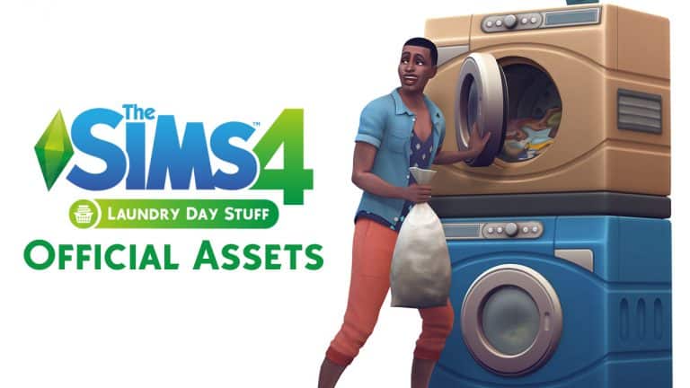 The Sims 4 Laundry Day Stuff: Official Assets (Logo, Renders, Screens, Boxart)