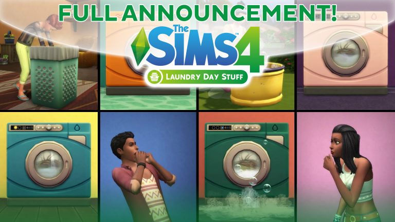 The Sims 4 Laundry Day Stuff: Pack Announcement Video Overview