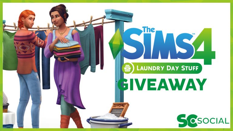 We’re giving away 5 copies of The Sims 4 Laundry Day Stuff!