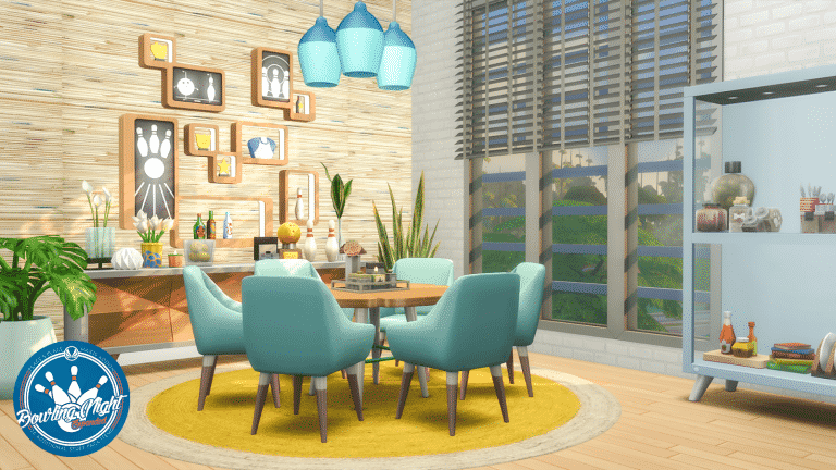 Expand The Sims 4 Bowling Night Stuff Pack with these 26 Custom Objects