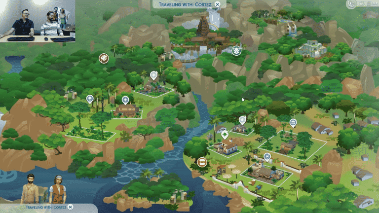 The Sims 4 Jungle Adventure: Selvadorada World Map
