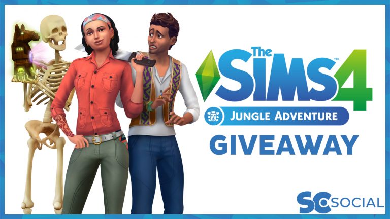 SC Social Giveaway: Win 1 out of 3 copies of The Sims 4 Jungle Adventure