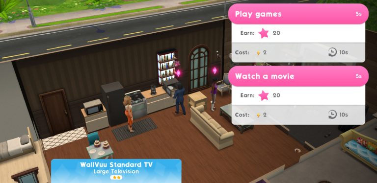 The Sims Mobile: Minor Change to Relationship Events