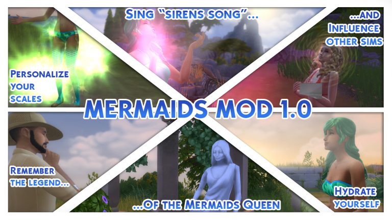 The Sims 4 Mod Spotlight: Fairies and Mermaids