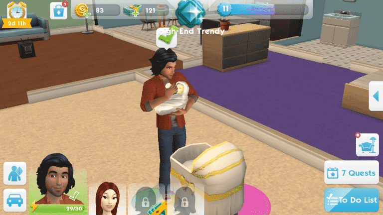 The Sims Mobile: Starting a Family