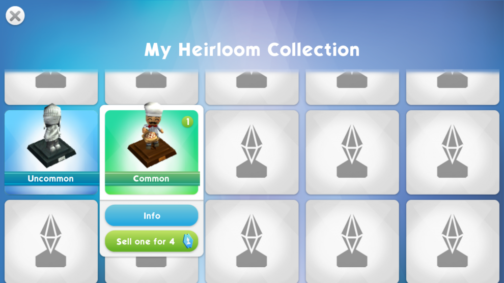 The Sims Mobile: Retirement and Heirlooms