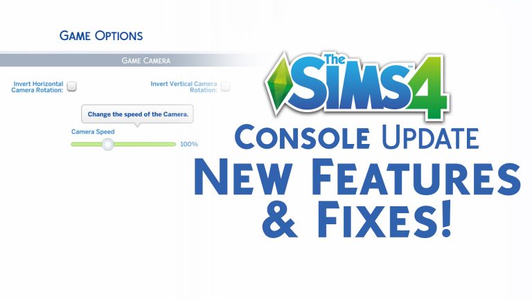 The Sims 4 Console: New Update Video Overview (March 15th, 2018)