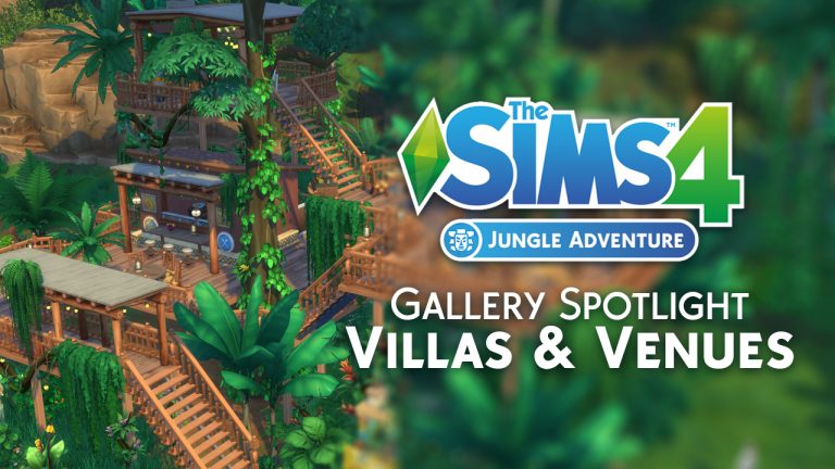 The Sims 4 Jungle Adventure Gallery Spotlight: Villas and Venues
