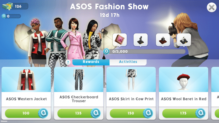 The Sims Mobile: ASOS Fashion Show Event Walkthrough