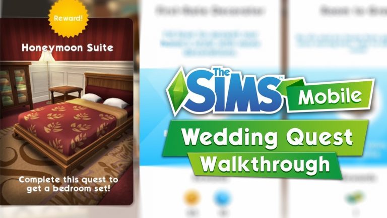 The Sims Mobile: The Wedding Quest Video Walkthrough