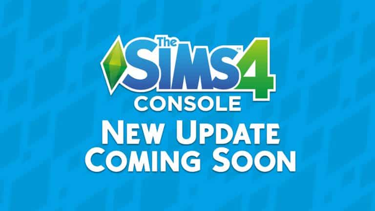 The Sims 4 Console: New Update Arriving Soon