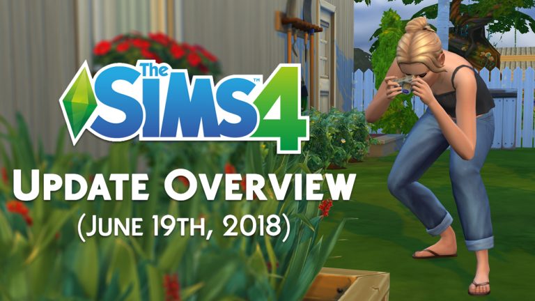 The Sims 4: New Content & Features (June 19th Update Overview)