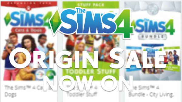 The Sims 4: PC Origin Sale Up to 50% Off