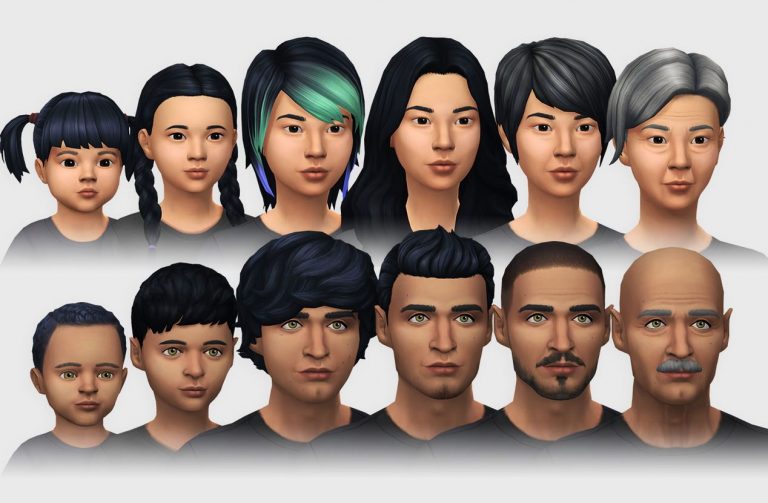 Luumia released a brand new Skin Pack for The Sims 4!