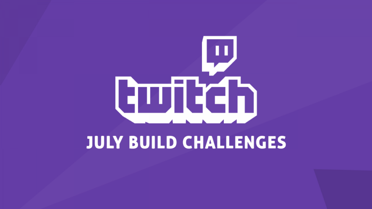 July Sims 4 Build Challenges on Twitch