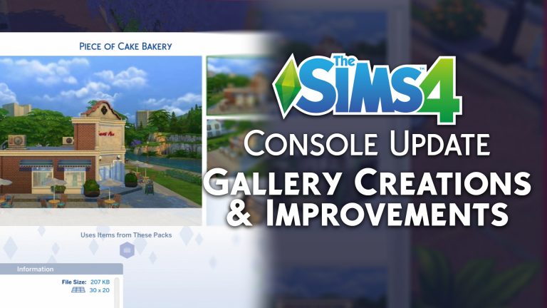 The Sims 4 Console: July 19th, 2018 Update Video Overview