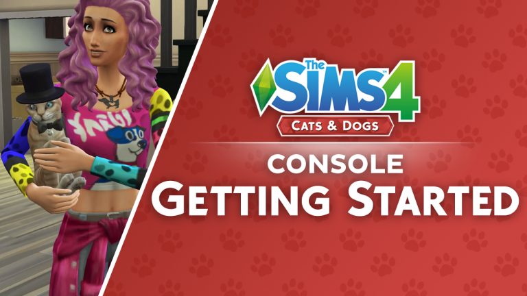 The Sims 4 Console: Getting Started With Cats & Dogs