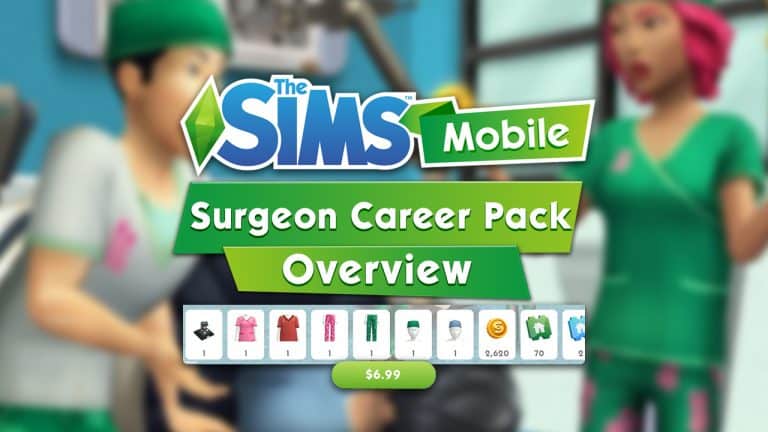 The Sims Mobile: Surgeon Career Pack Video Overview