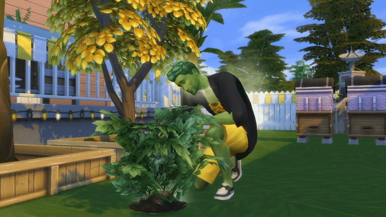 The Sims 4 Seasons gives PlantSims an additional ability