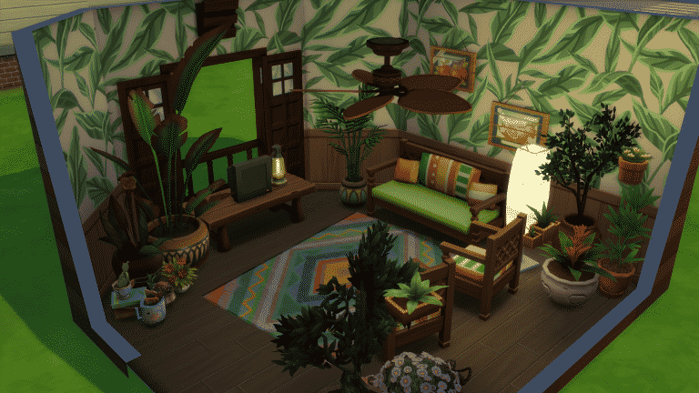 10 Caribbean Themed Rooms that you can already download for The Sims 4