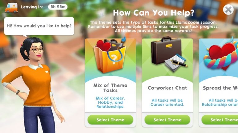 The Sims Mobile: All About LlamaZoom Tokens