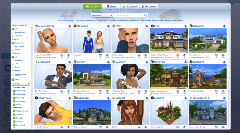 The Sims 4: How to fix Gallery UI issues caused by Mods