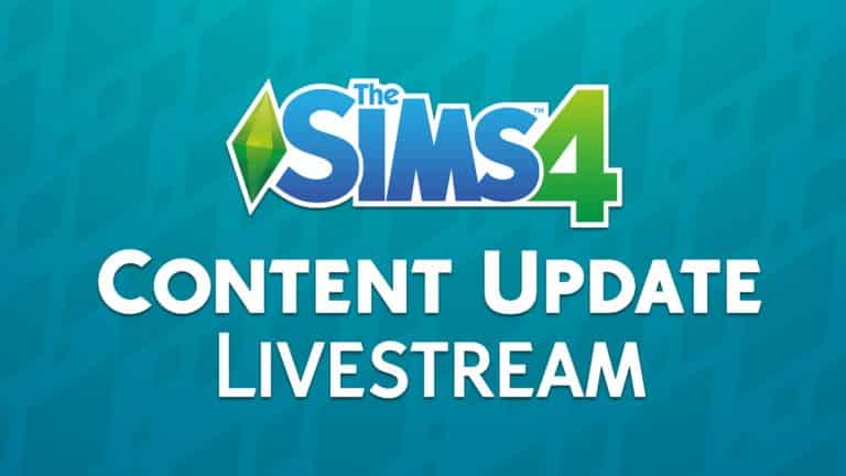 The Sims 4 Free Content Update Livestream (REPLAY)