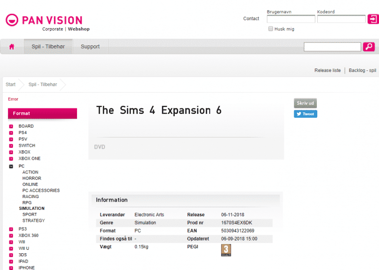 The Sims 4 is getting its Sixth Expansion Pack this November