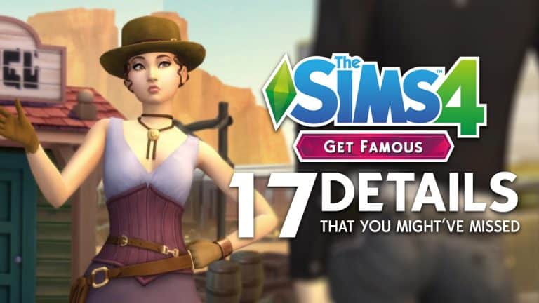 17 details from The Sims 4 Get Famous Reveal Trailer that you might’ve missed