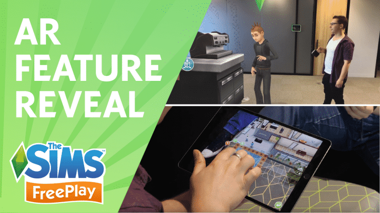 The Sims FreePlay Introduces the Apple AR Feature