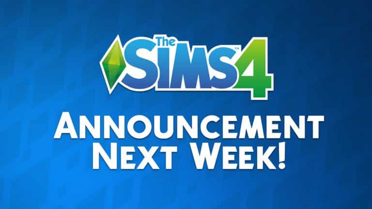 The Sims 4: Special Announcement coming “Early Next Week”