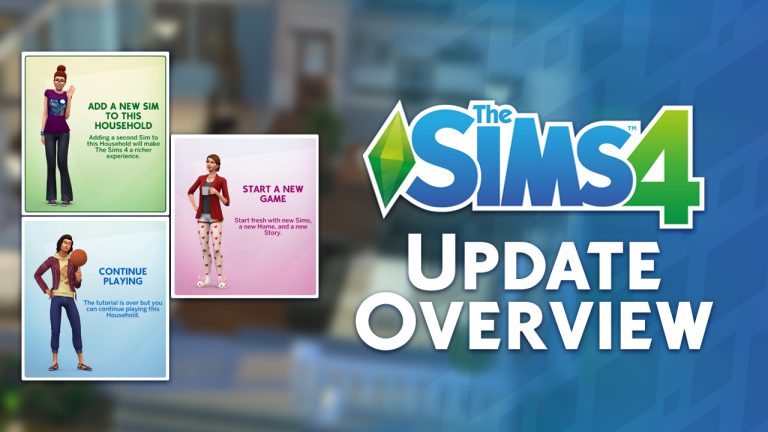 The Sims 4: November 2018 Update Video Preview