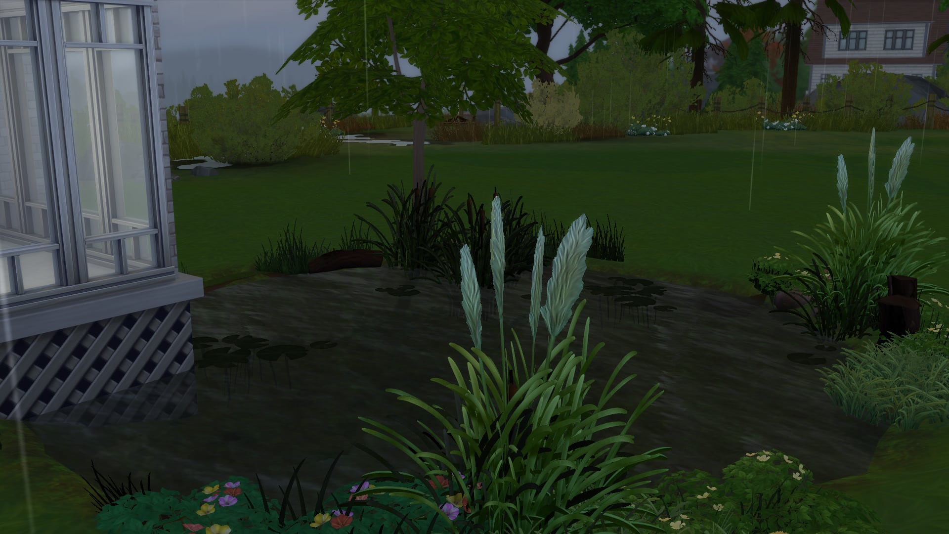 The Sims 11: Creating A Pond With Terrain Tools