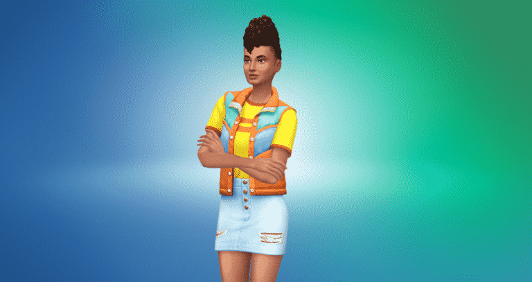 Get Famous CAS Assets Include Outfit from Arcade Stuff Concept Art