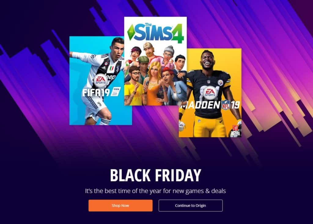 Origin Black Friday Sale Save up to 60 off on The Sims 4 Games!