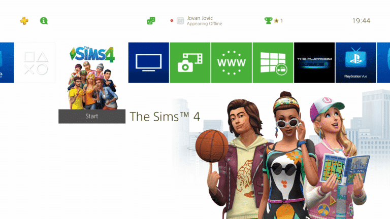 Official The Sims 4 Themes and Avatars Now Available for Playstation 4