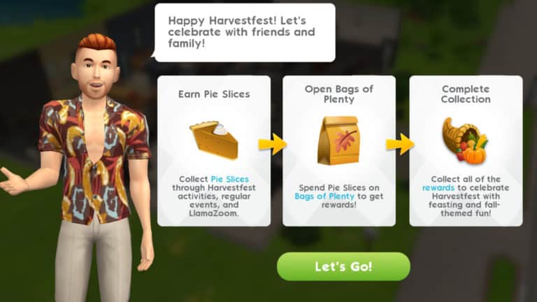 The Sims Mobile: Harvestfest Event Guide