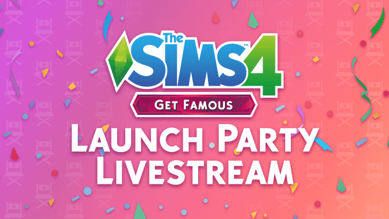 The Sims 4 Get Famous: Launch Party Livestream + Countdown