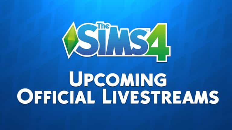 Upcoming Official Livestreams and 2 Maxis Monthly Dates Revealed