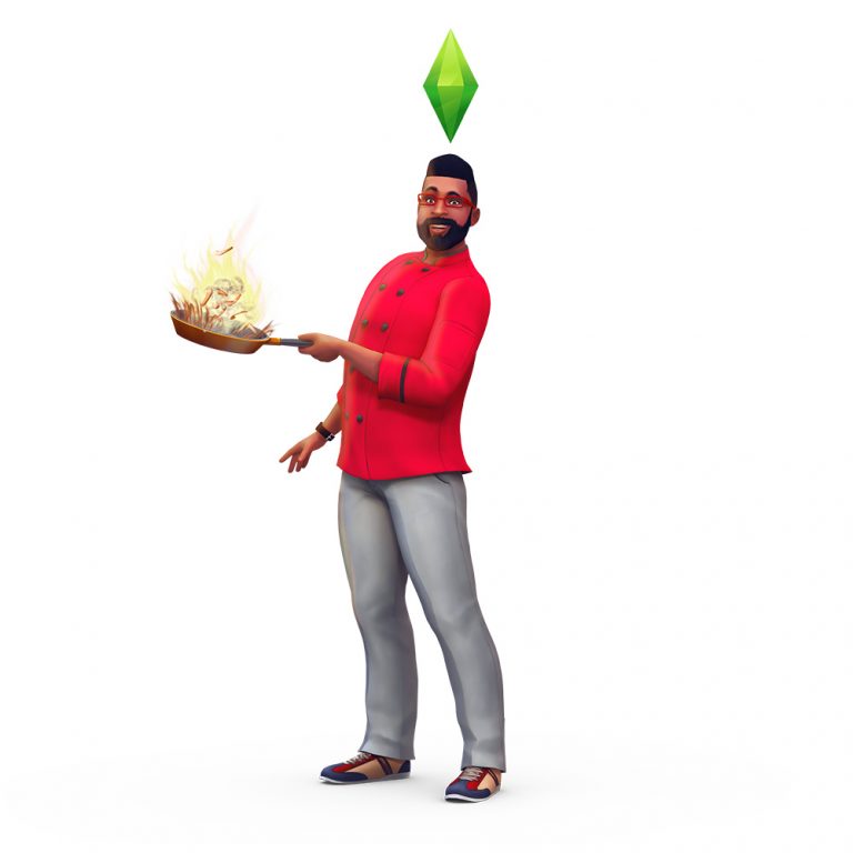The Sims 4 Get Famous: Celebrity Musician and Chef Renders