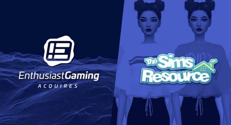 Enthusiast Gaming to acquire The Sims Resource for 20 Million Dollars