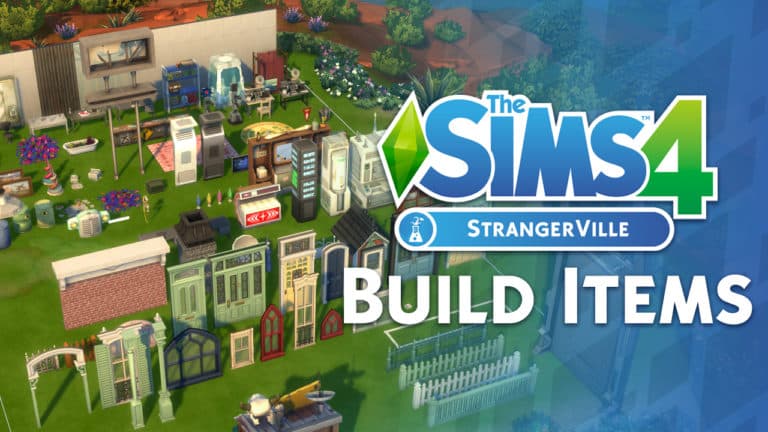 The Sims 4 StrangerVille: Build Items Video Overview