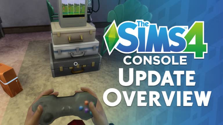 The Sims 4 Console: New Update Video Overview