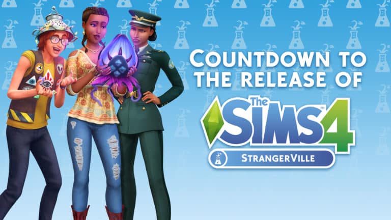 Countdown to the release of The Sims 4 StrangerVille