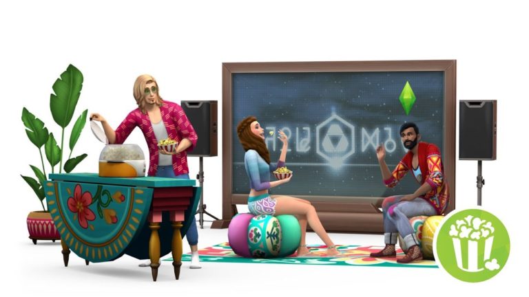 The Sims 4 Movie Hangout Stuff Now Available on Xbox One and PS4