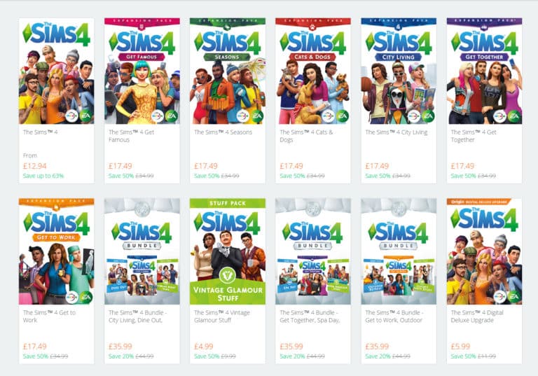 EA Publisher Sale: Big Savings on The Sims 4 Across All Platforms