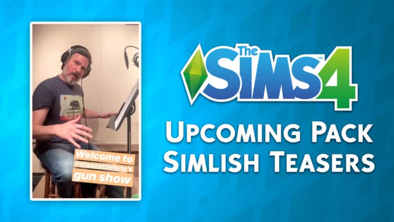 The Sims 4: Voice Actors Tease Simlish From Upcoming Pack