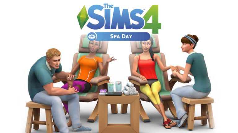 The Sims 4 Spa Day Out Now on Xbox One and PS4