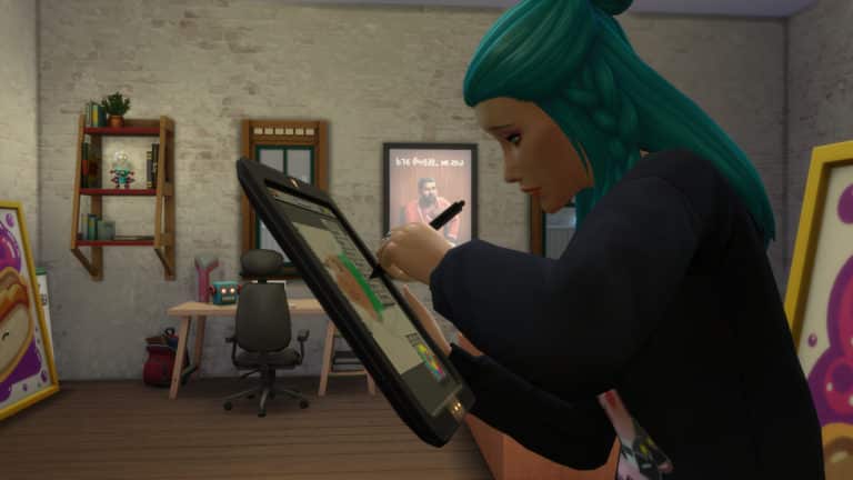 The Sims 4: All About the Freelancer Career