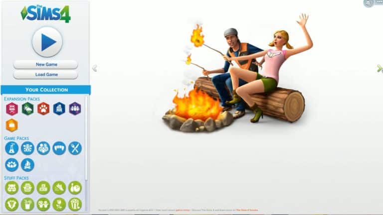 The Sims 4 Main Menu is getting a Splash Screen Slider